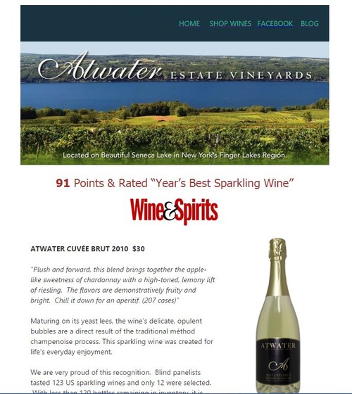 ATWATER WINERY NEWS AND PROMOTIONS